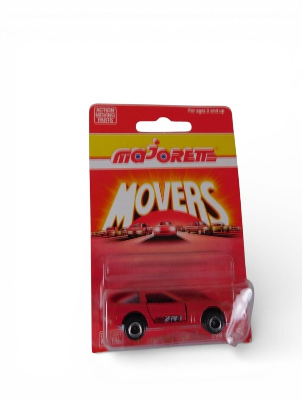 Majorette Red Diecast Chevrolet Car Unopened Box MOVERS 200 Series Toy